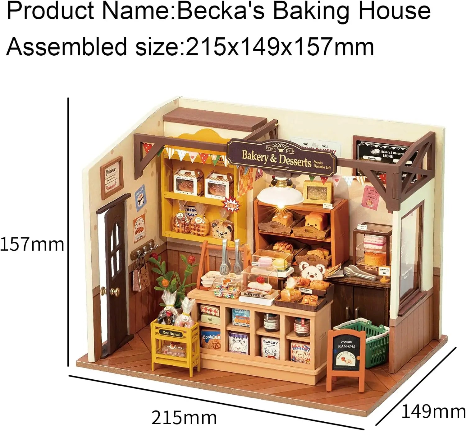 Mini Dolls House Building LED Lights