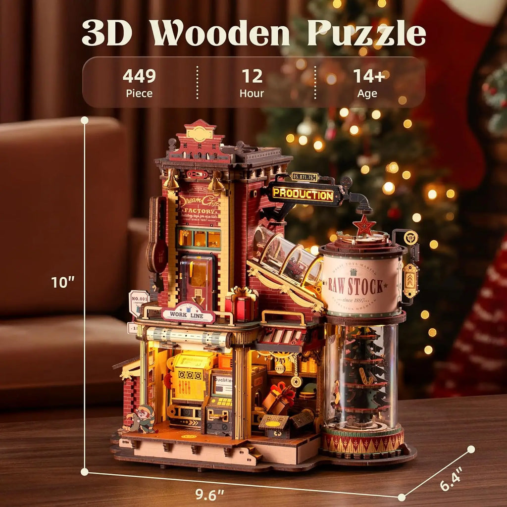 Dream Gift Factory Wooden Music Box