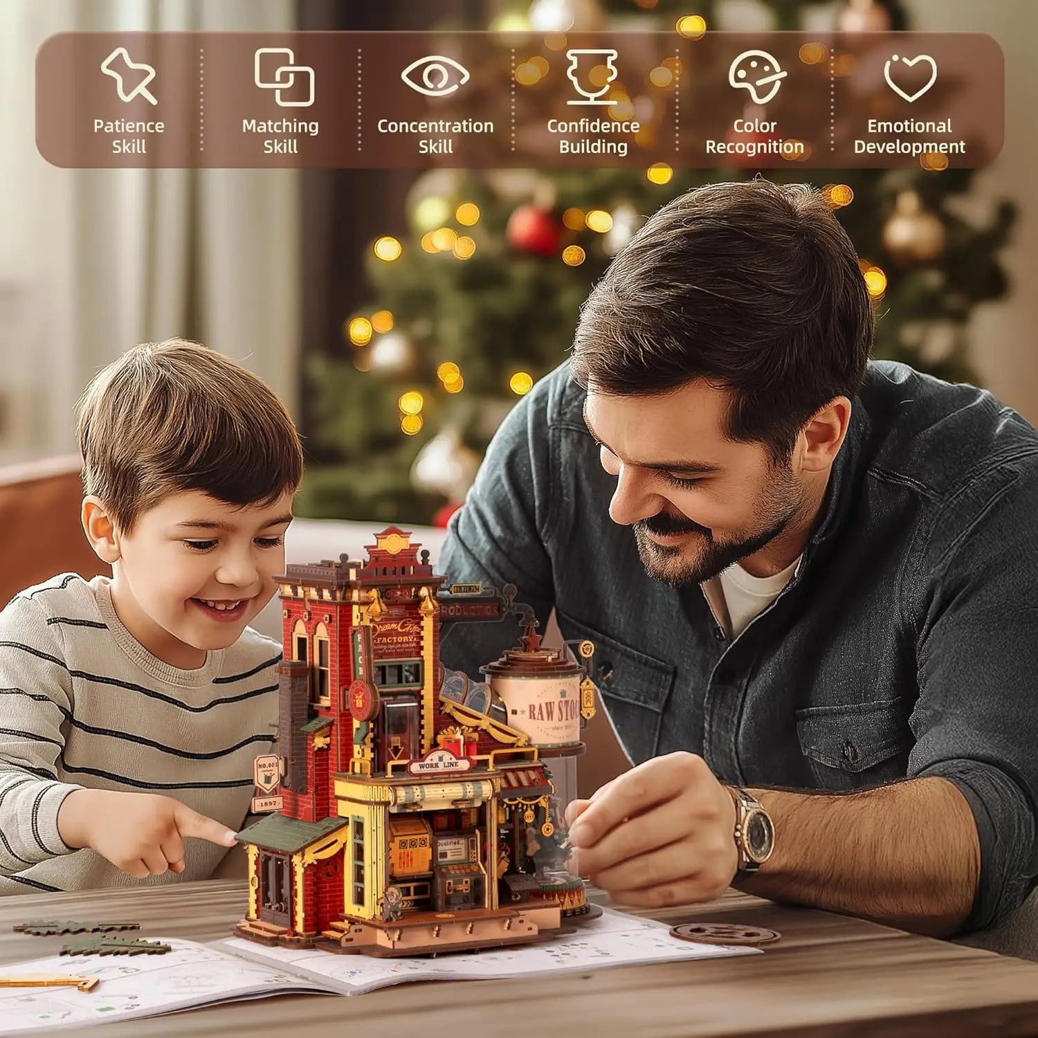 Dream Gift Factory Wooden Music Box