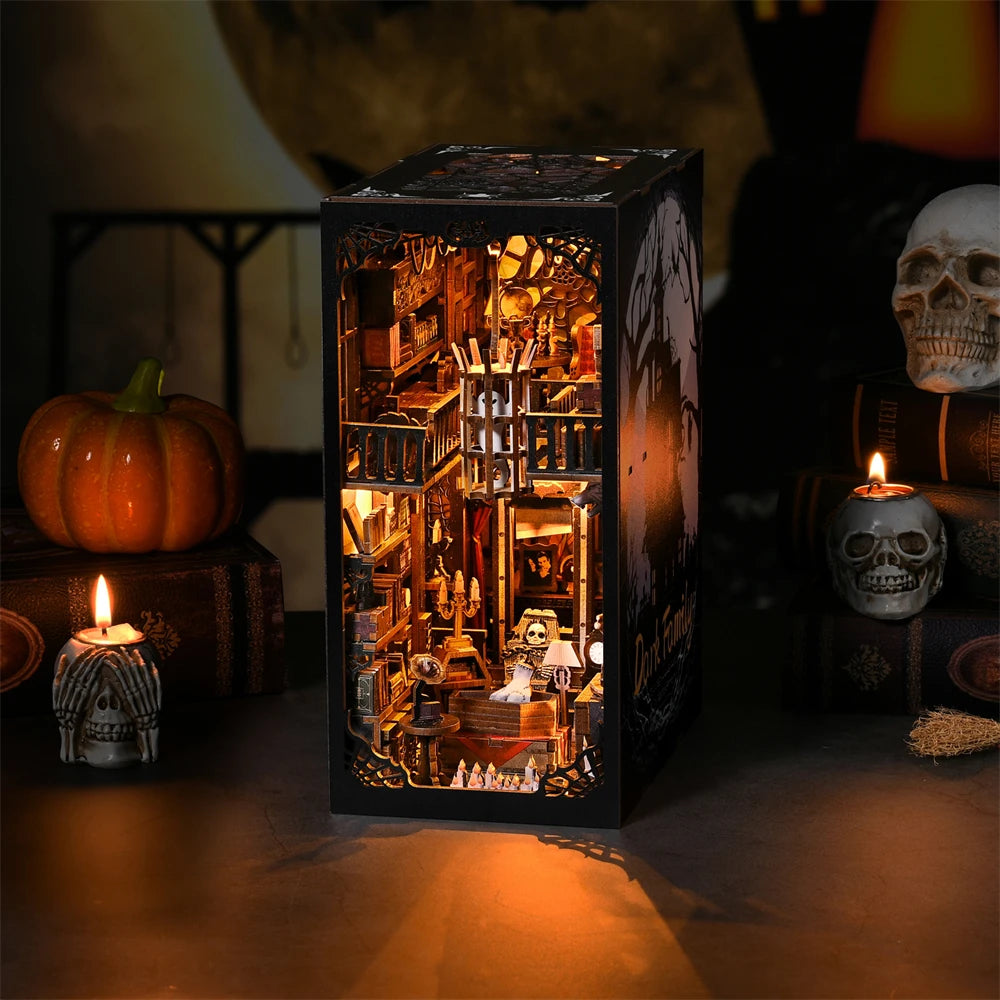 Gothic style Halloween Bookshelf