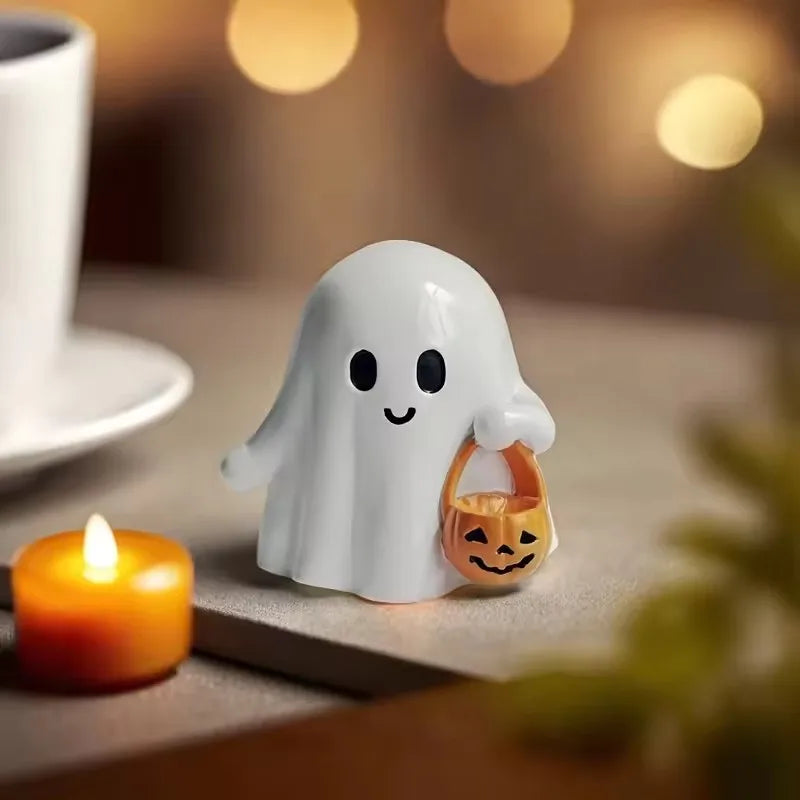 Halloween Cute Ghost Figurine