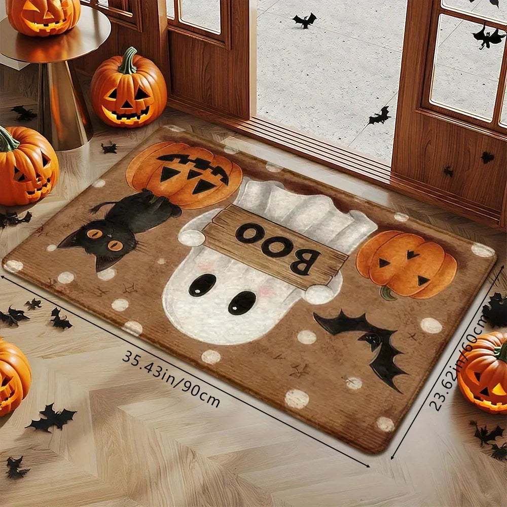 Halloween Cozy Boo Mat