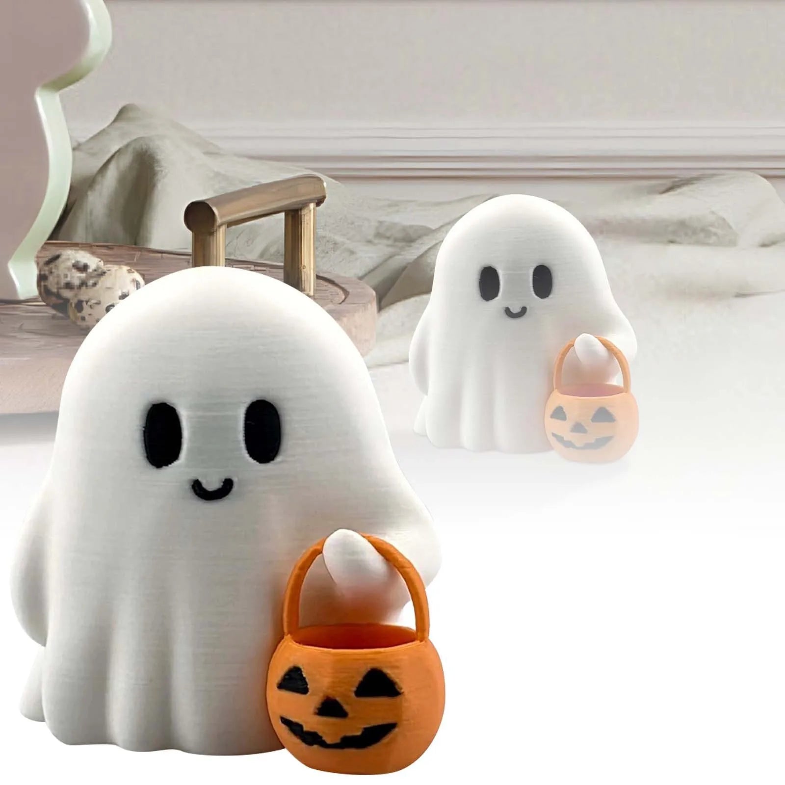 Halloween Cute Ghost Figurine