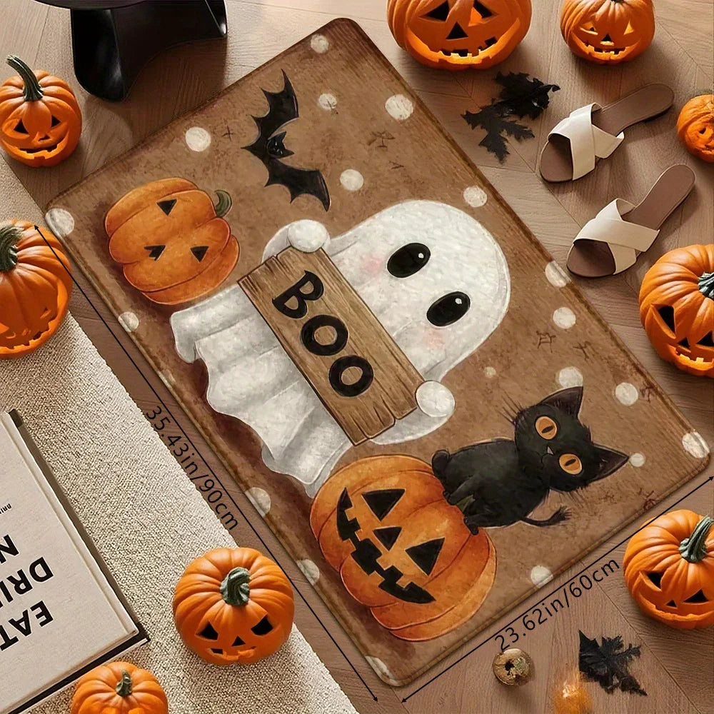 Halloween Cozy Boo Mat