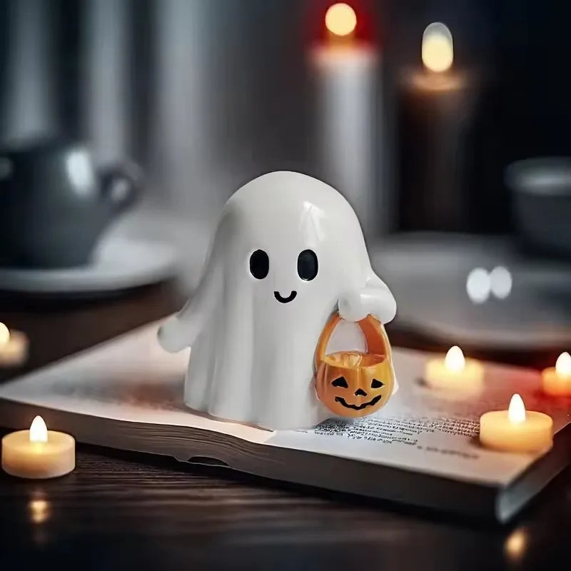 Halloween Cute Ghost Figurine